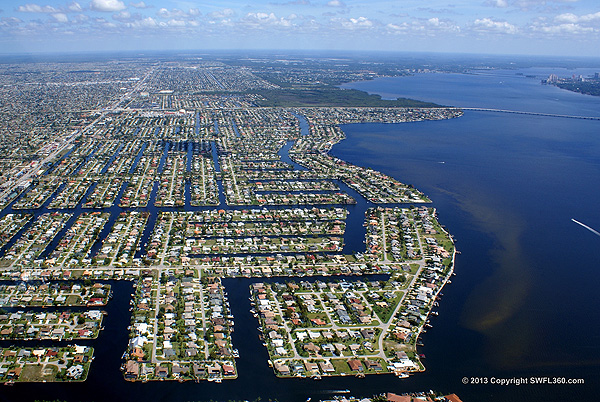 Palms and Sun in Florida Cape Coral history