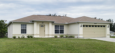 Single Family home in Cape Coral Single Family home in 2015 for approximately $175K